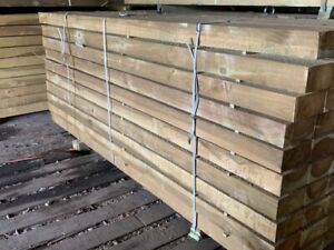 British Larch Railway Sleeper